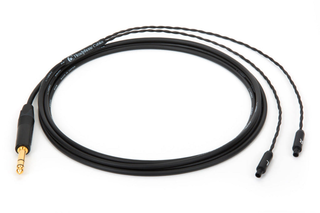 Custom Headphone Cables for Sennheiser HD 800, 800S, 820 with a 1/4" Plug - 10ft