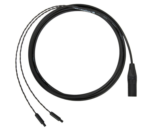 Custom Headphone Cables for Sennheiser HD800, 800 S, 820 with a 4-Pin XLR - 10ft