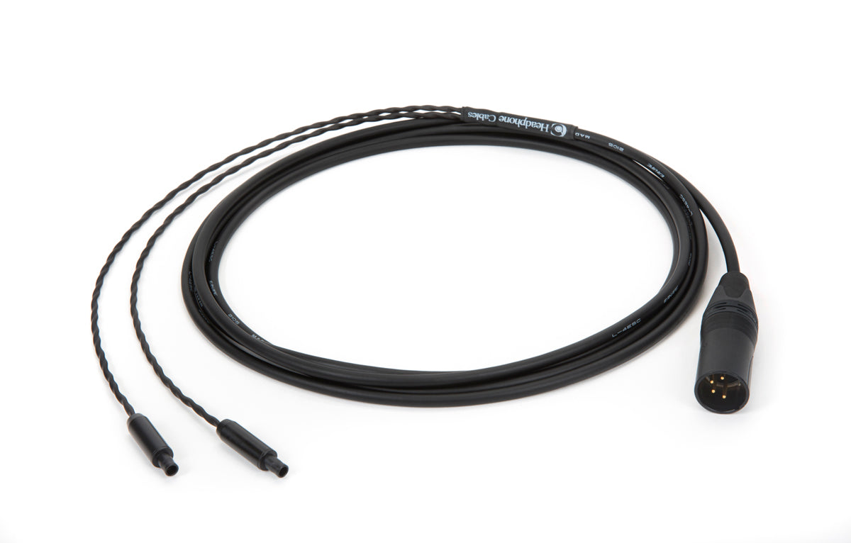 Custom Headphone Cables for Sennheiser HD800, 800 S, 820 with a 4-Pin XLR - 10ft