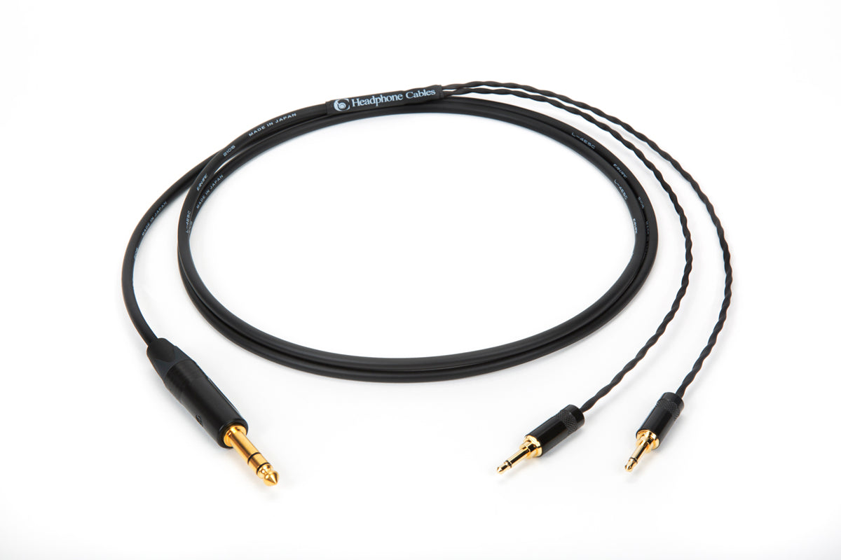 Custom Headphone Cables for Focal Clear MG, Celestee, Stellia - 1/4" Plug - 6ft
