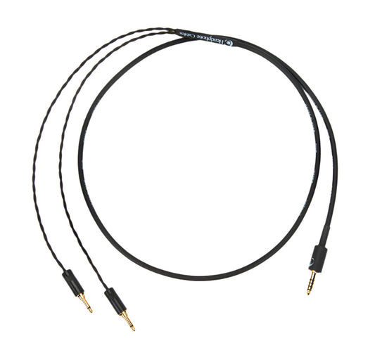 Custom Headphone Cables for Focal Clear MG, Celestee, Stellia - 4.4mm TRRRS - 4ft