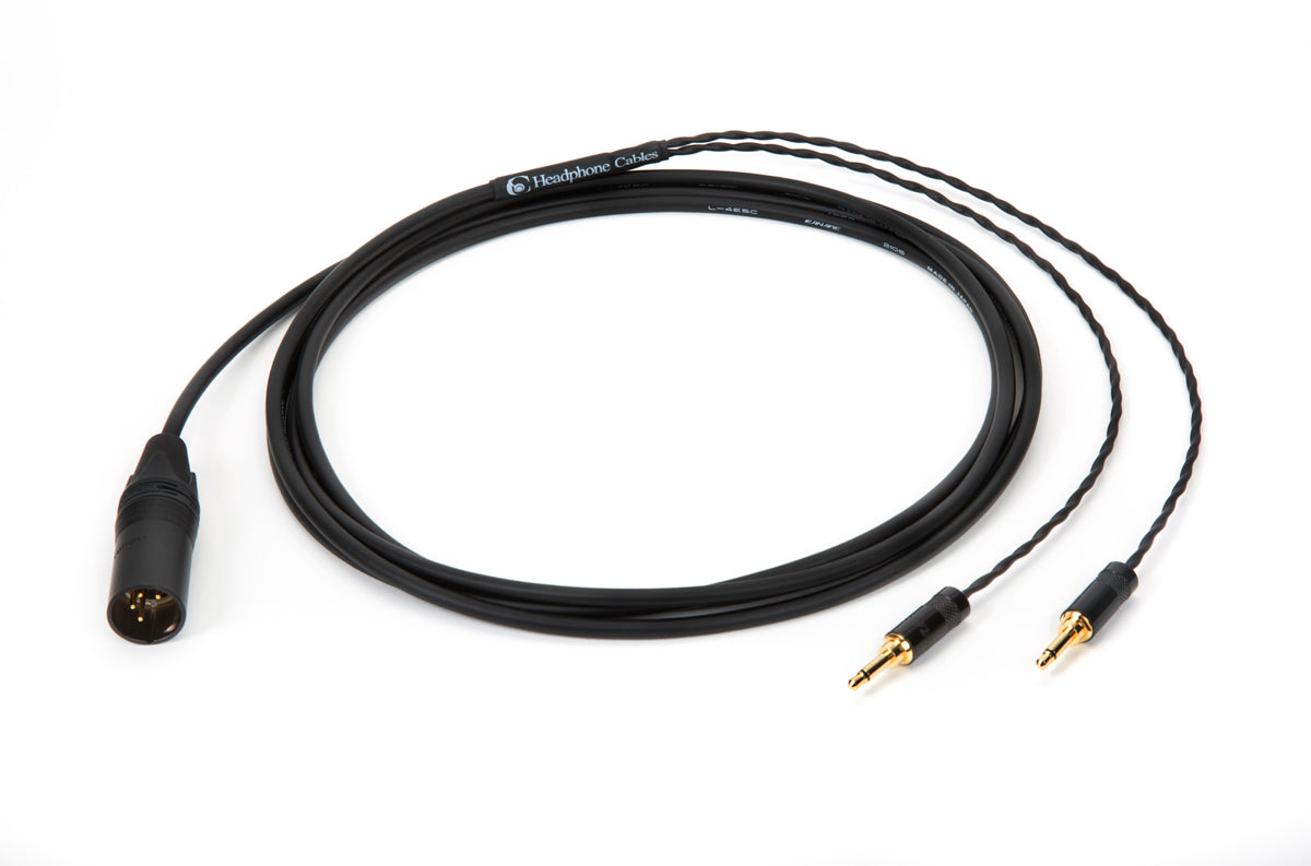 Custom Headphone Cables for Focal Clear MG, Celestee, Stellia / 4-Pin XLR / 10ft