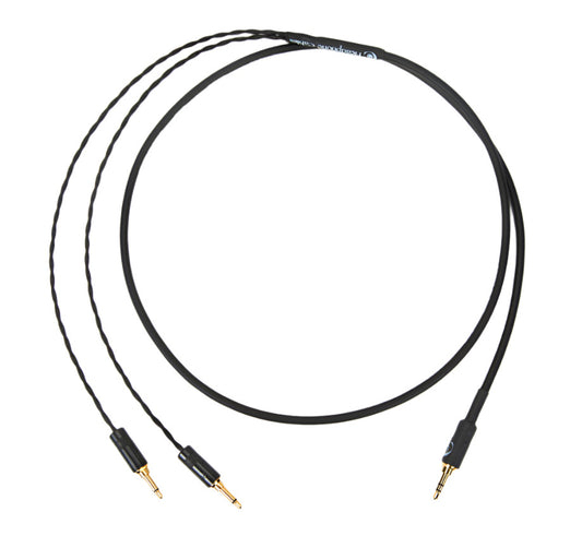 Custom Headphone Cables for Focal Clear MG, Celestee, Stellia - 3.5mm Plug - 4ft