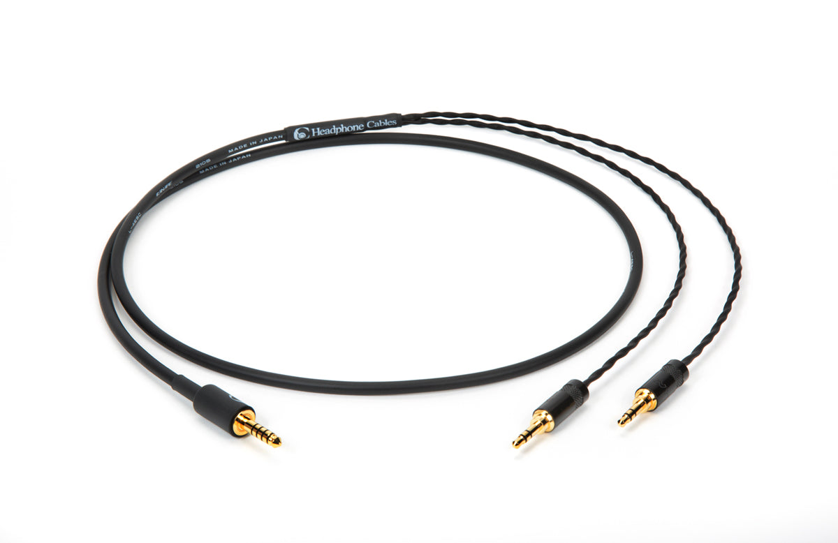 Custom Headphone Cables for HiFiMAN Headphones - 4.4mm Balanced TRRRS Plug - 4ft