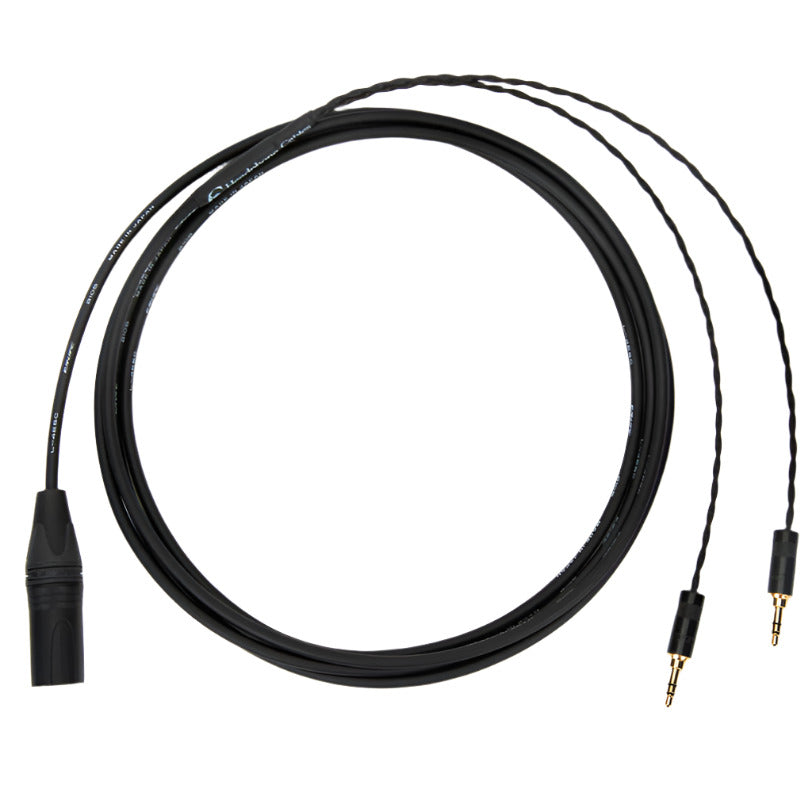 Custom Headphone Cables for HiFiMAN Headphones with a Balanced 4-Pin XLR / 10ft