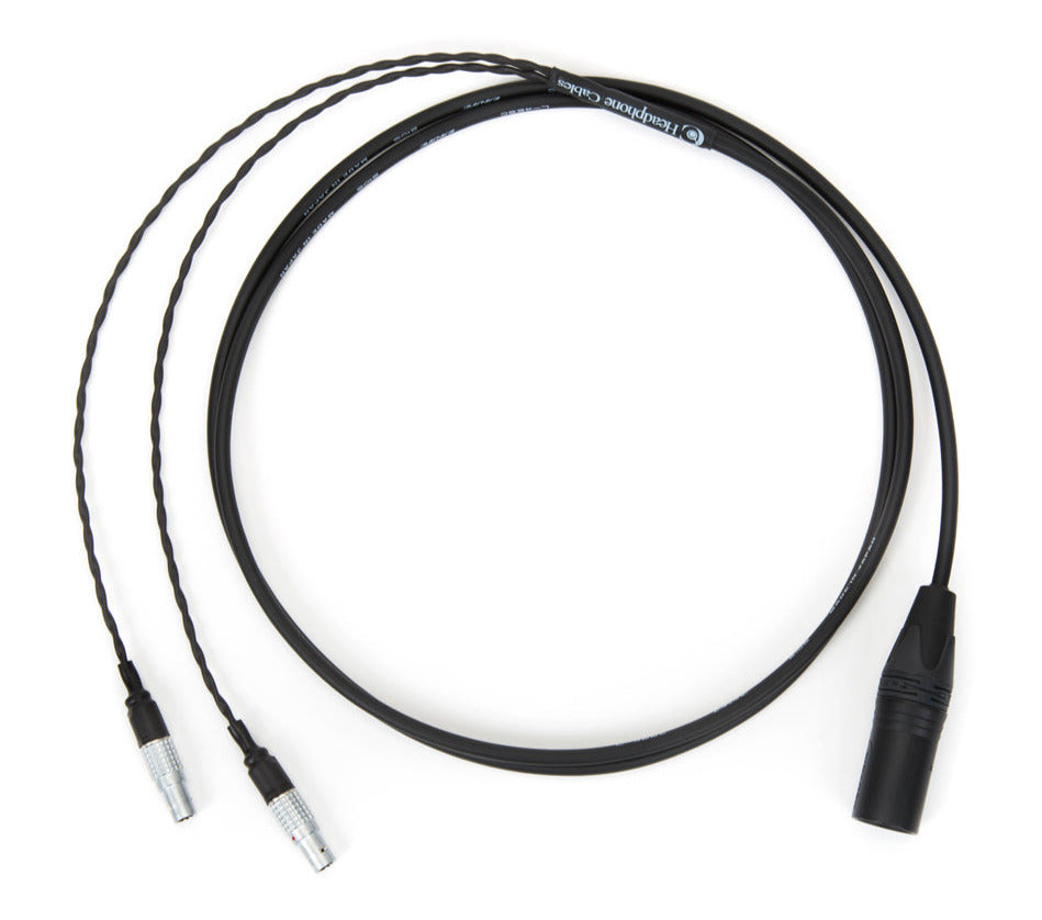 Custom Headphone Cables for Focal Utopia with a Balanced 4-Pin XLR - 6ft Length