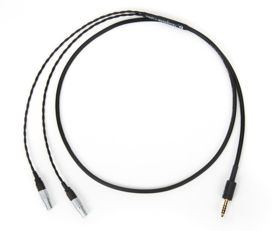 Custom Headphone Cables for Focal Utopia with a Balanced 4.4mm TRRRS Plug - 4 ft