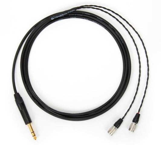 Custom Headphone Cables for Dan Clark Audio Headphones with a 1/4" Plug - 10ft