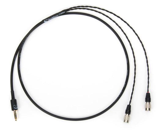 Custom Headphone Cables for Dan Clark Audio Headphones - 4.4mm TRRRS Plug - 4ft