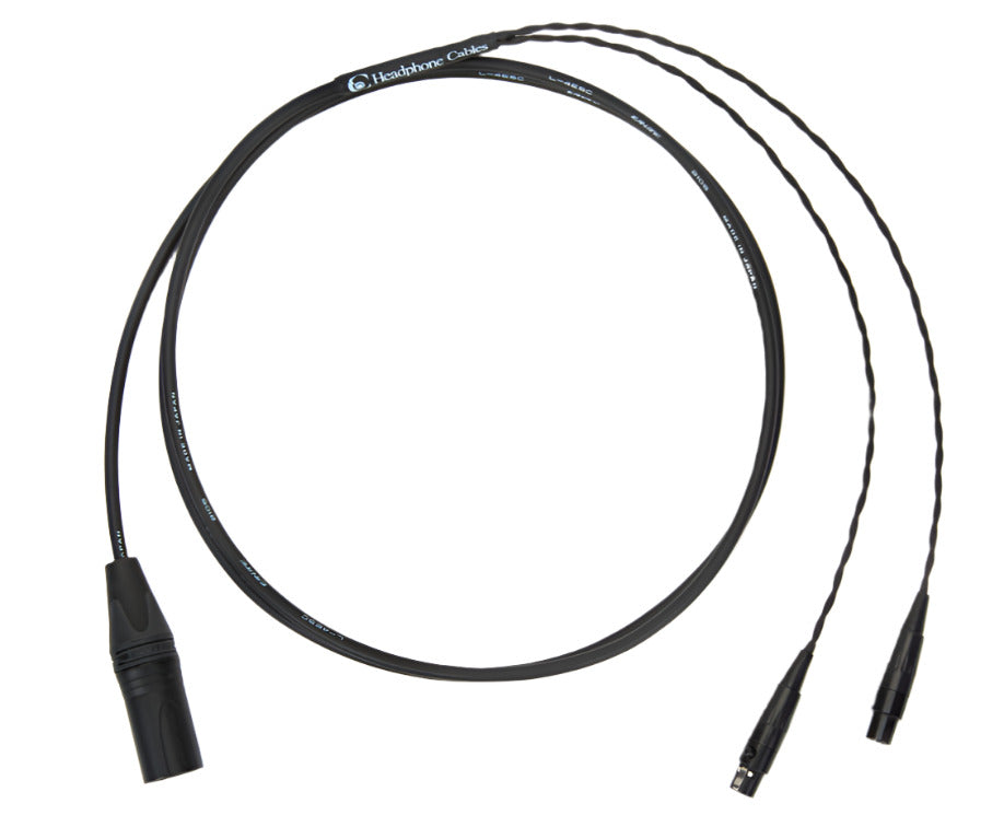 Custom Headphone Cables for ZMF Headphones with a Balanced 4-Pin XLR / 6ft