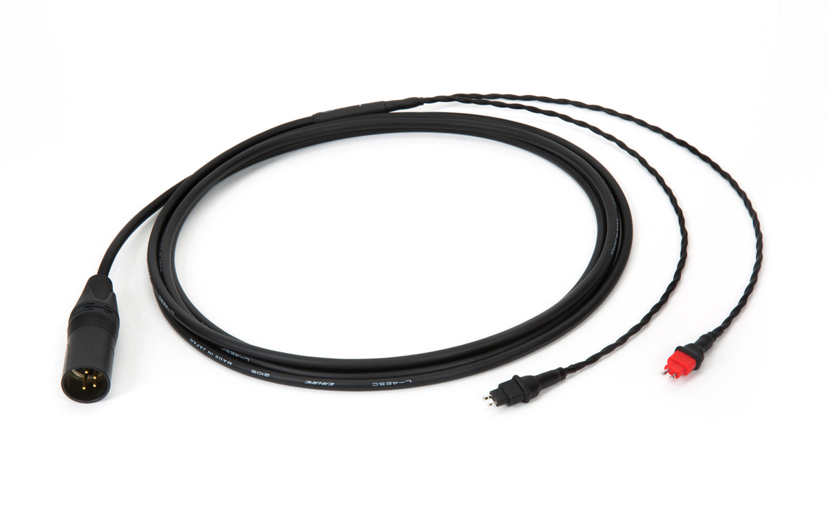 Custom Headphone Cables for Sennheiser HD600, HD650, HD 660S2 / 4-Pin XLR / 10ft