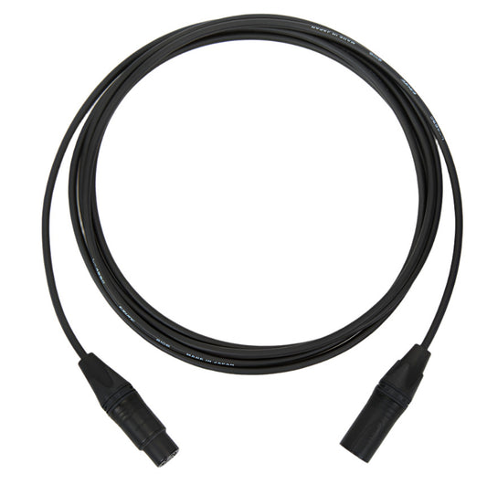 10ft Canare L-4E5C 4-pin XLR extension cable