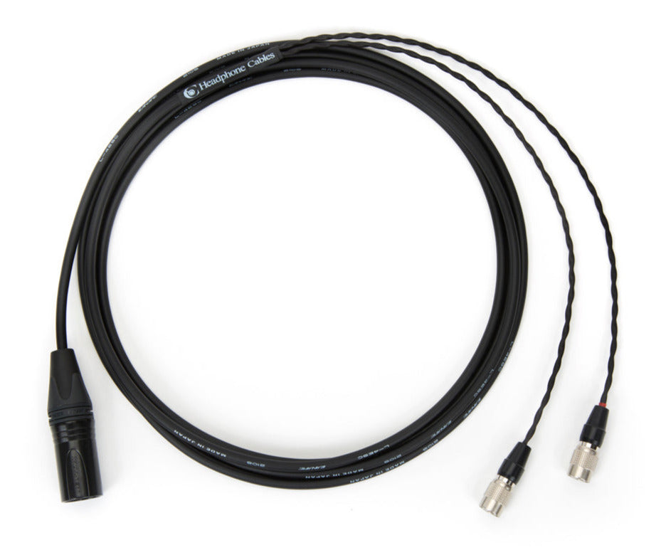 10ft Canare L-4E5C cable for Dan Clark Audio headphones with 4-pin XLR plug