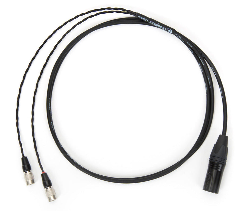 6ft Canare L-4E5C cable for Dan Clark Audio headphones with 4-pin XLR plug