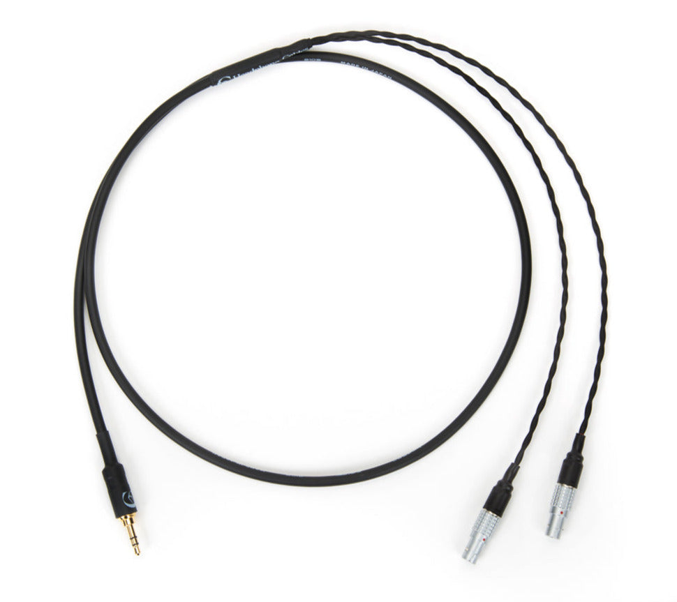 4ft Canare L-4E5C cable for Focal Utopia with 3.5mm TRS plug