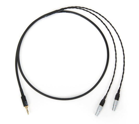 4ft Canare L-4E5C cable for Focal Utopia with 3.5mm TRS plug