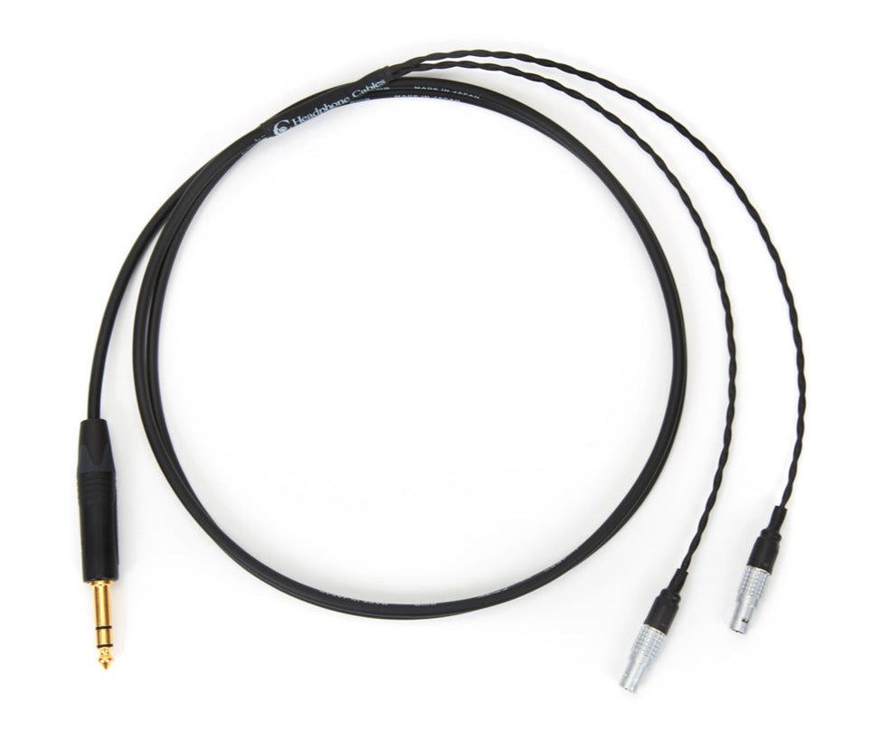 6ft Canare L-4E5C cable for Focal Utopia with 1/4" TRS plug