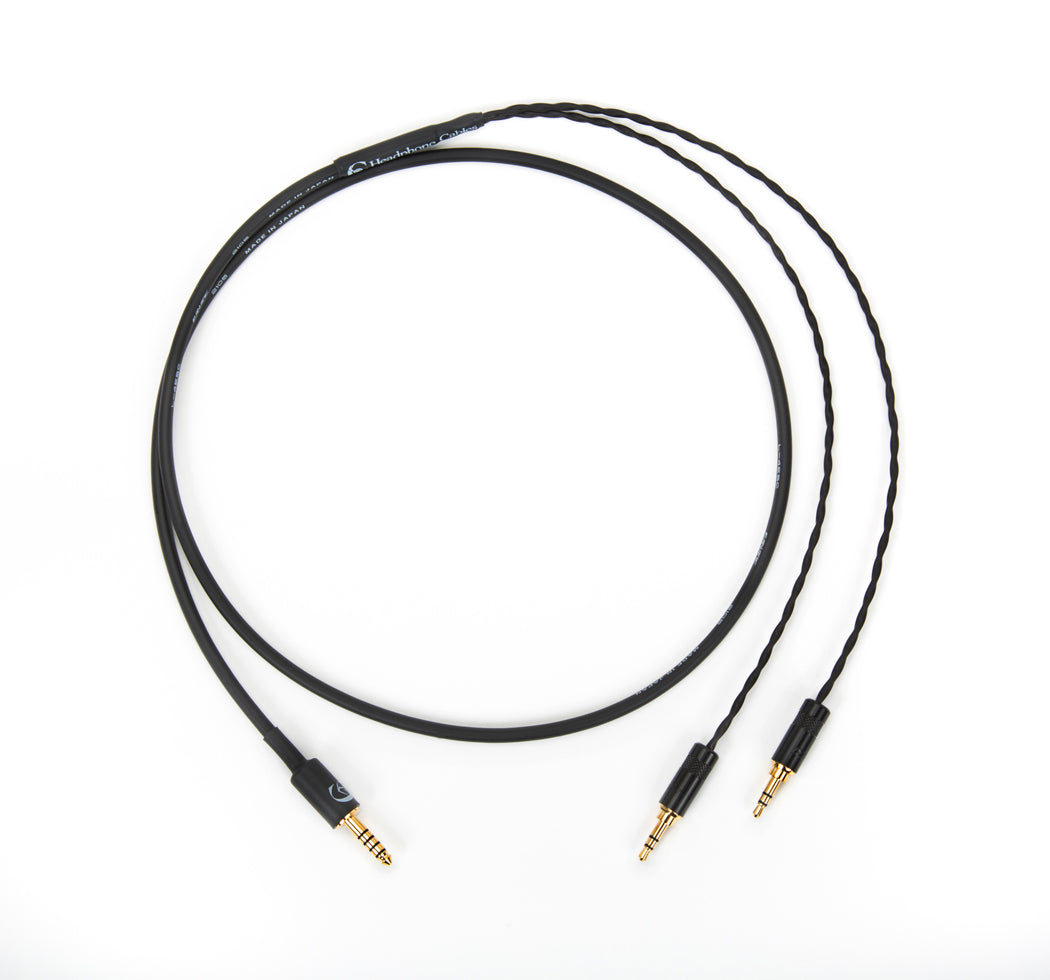 4ft Canare L-4E5C cable for HiFiMAN headphones with 4.4mm TRRRS balanced plug