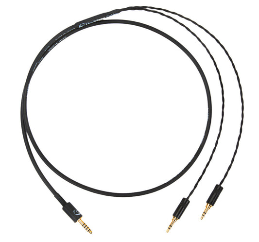 4ft Canare L-4E5C cable for HiFiMAN headphones with 4.4mm TRRRS balanced plug