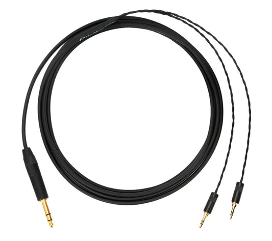 10ft Canare L-4E5C cable for HiFiMAN headphones with 1/4" TRS plug