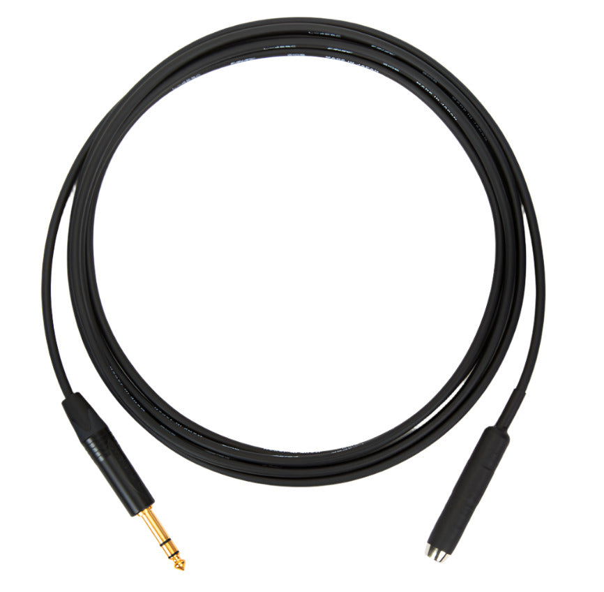 10ft Canare L-4E5C 1/4" TRS extension cable