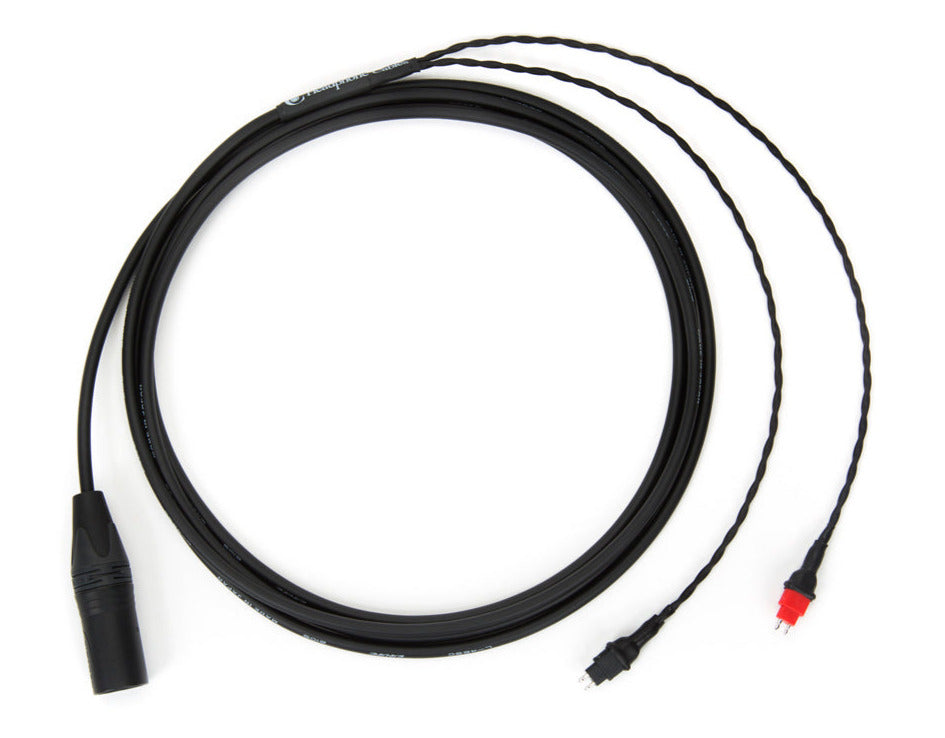 10ft Canare L-4E5C cable for Sennheiser HD 600, HD 650, HD 660S2 with 4-pin XLR plug