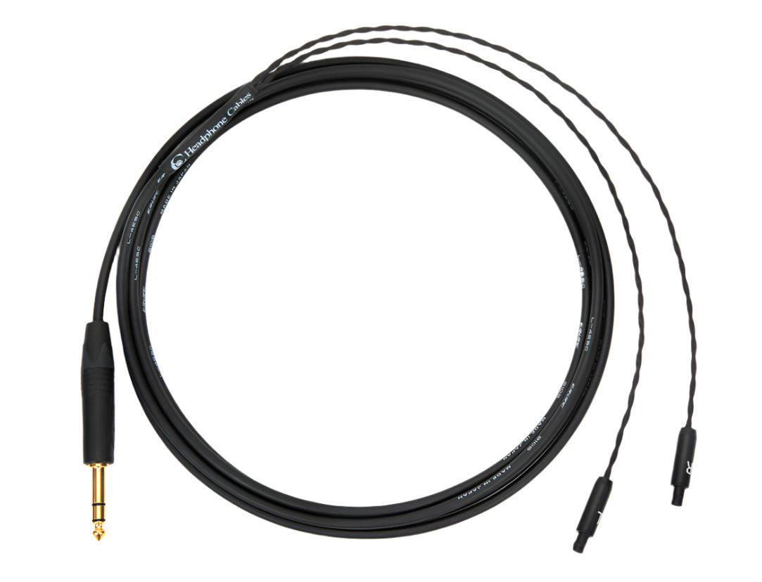 10ft Canare L-4E5C cable for Sennheiser HD800, 800S, 820 with 1/4" TRS plug